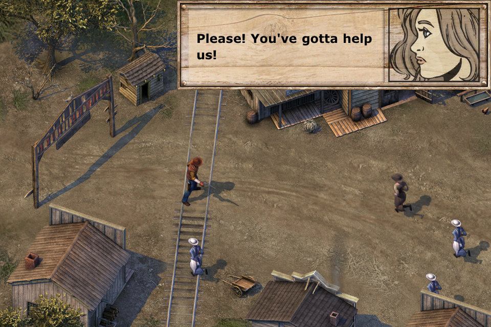 Screenshot Cowboys & Aliens LITE Screenshot Cowboys & Aliens LITE